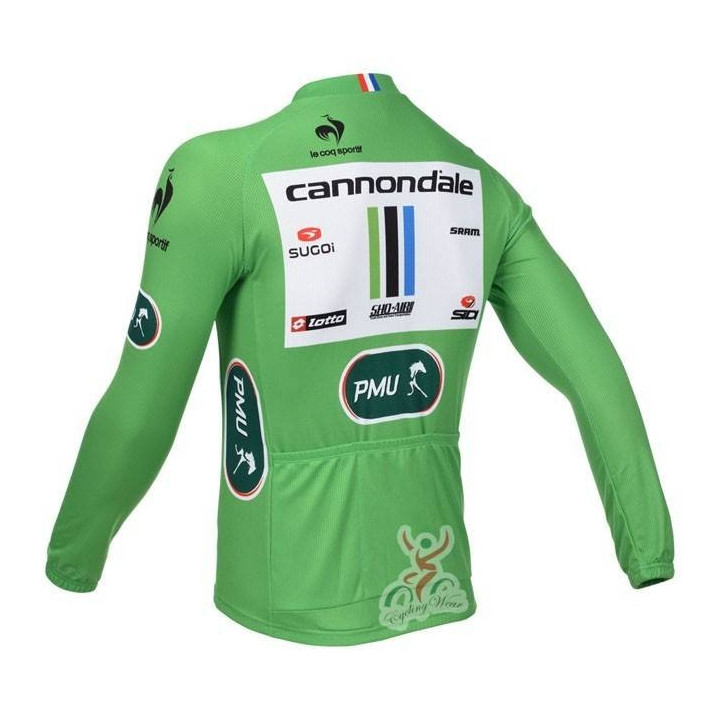 Maillot largo ideal para ciclistas en cualquier clima