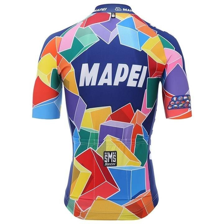 Maillot Corto MAPEI: comodidad y frescura para tus rutas en bici