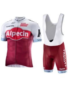 Conjunto de ciclismo corto KATUSHA ALPECIN para el verano: comodidad y frescura aseguradas