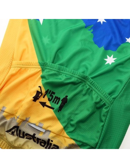 Conjunto de ciclismo corto Miloto Australia para el verano