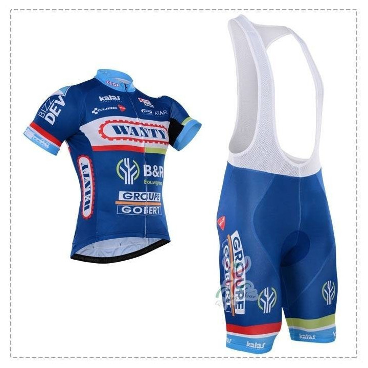 Ropa de ciclismo de verano con tirantes Wanty para disfrutar al máximo tus paseos