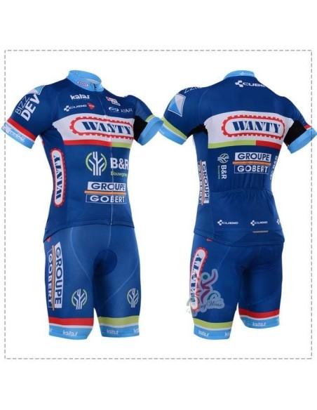 Ropa de ciclismo de verano con tirantes Wanty para disfrutar al máximo tus paseos