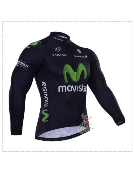 Maillot Ciclista Largo Movistar: comodidad y estilo para tus rutas