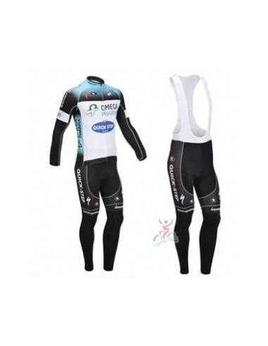 Ropa térmica para ciclistas Quick Step: comodidad y calidad en cada pedaleo