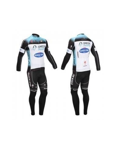 Ropa térmica para ciclistas Quick Step: comodidad y calidad en cada pedaleo