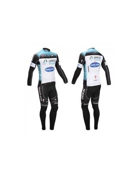 Ropa térmica para ciclistas Quick Step: comodidad y calidad en cada pedaleo