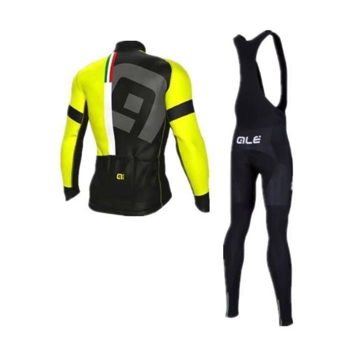 Ropa térmica de ciclismo ALE con tirantes para disfrutar del frío cómodamente