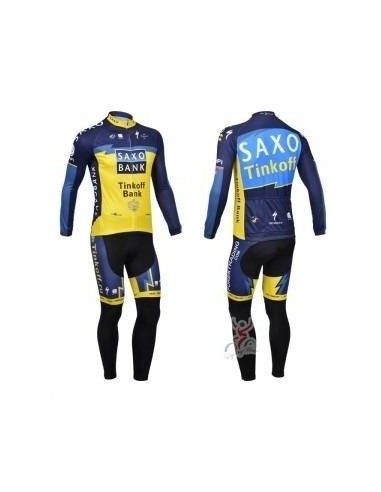Ropa térmica de ciclismo Saxo Bank: comodidad y estilo para tus entrenos