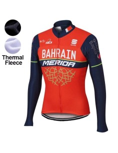 Ropa de ciclismo térmica BAHRAIN MERIDA: comodidad y estilo para tus rutas 2