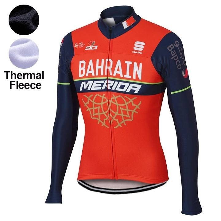 Ropa de ciclismo térmica BAHRAIN MERIDA: comodidad y estilo para tus rutas