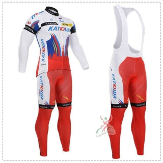 Ropa térmica de ciclismo Katusha con tirantes para estar cómodo en cualquier clima