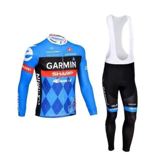 ropa térmica de ciclismo Garmin con tirantes para mantenerte cómodo y seco