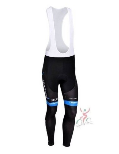 ropa térmica de ciclismo Garmin con tirantes para mantenerte cómodo y seco