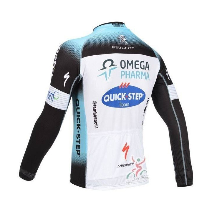Maillot Largo Térmico Quick Step: comodidad y estilo en cada pedaleo