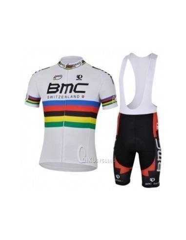 Conjunto de ciclismo corto BMC para el verano: comodidad y calidad para tus paseos