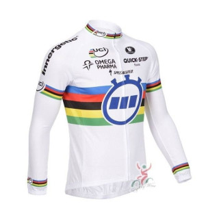 Maillot Largo Térmico UCI Quick Step para ciclistas cómodos y frescos