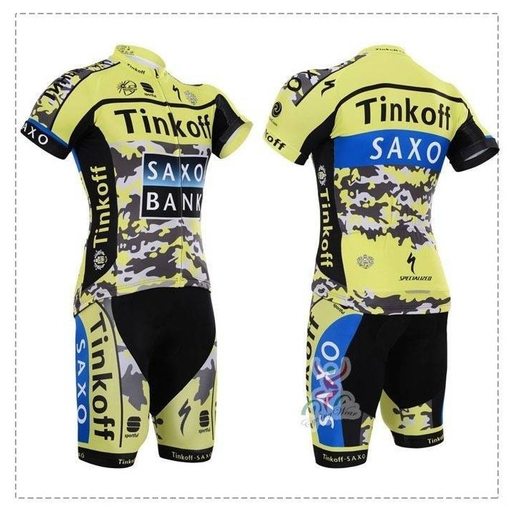 Ropa de ciclismo verano Saxo Bank: comodidad y frescura para tus rutas