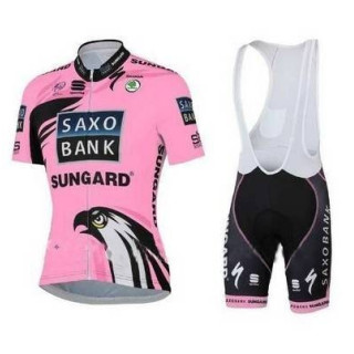 Conjunto de ciclismo de verano Saxo Bank: comodidad y estilo para tus paseos
