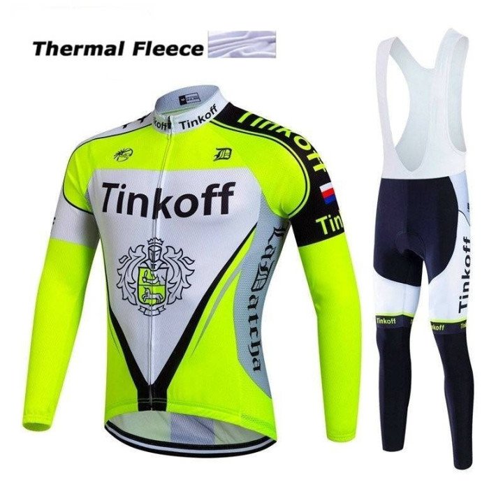 Ropa térmica de ciclismo Tinkoff Saxobank: comodidad y estilo para tus rutas