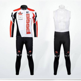 Ropa térmica de ciclismo Bissell con tirantes para estar cómodo en cualquier clima