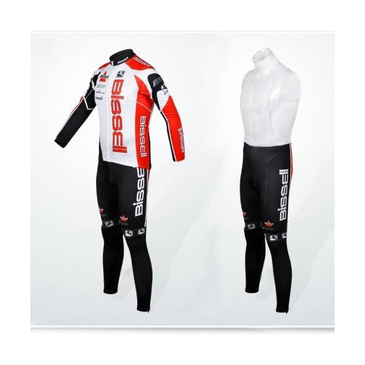 Ropa térmica de ciclismo Bissell con tirantes para estar cómodo en cualquier clima