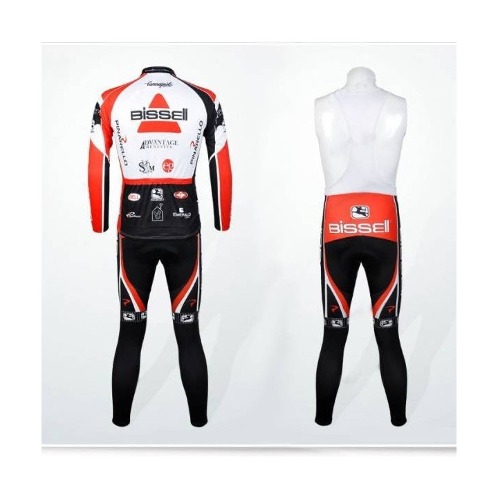 Ropa térmica de ciclismo Bissell con tirantes para estar cómodo en cualquier clima