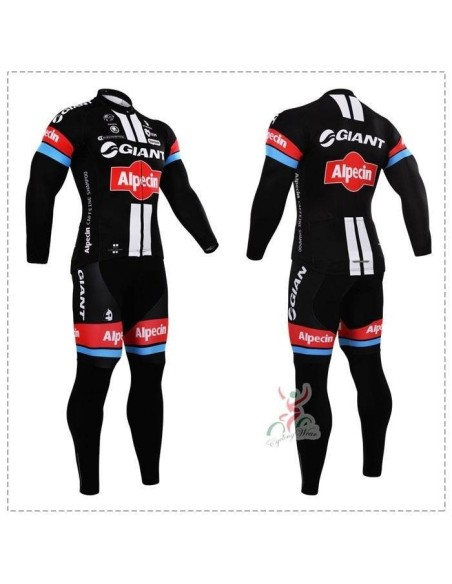 Ropa térmica de ciclismo Giant con tirantes para un pedaleo cómodo y fresco