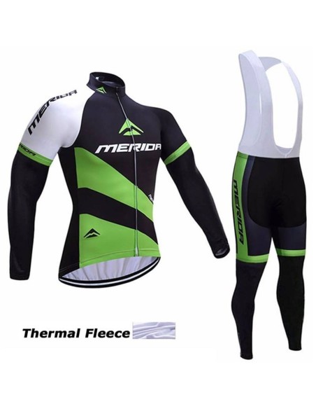 Ropa térmica de ciclismo Merida con tirantes para pedalear cómodo y fresco