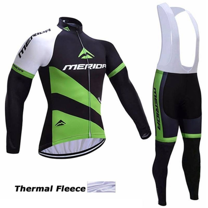 Ropa térmica de ciclismo Merida con tirantes para pedalear cómodo y fresco