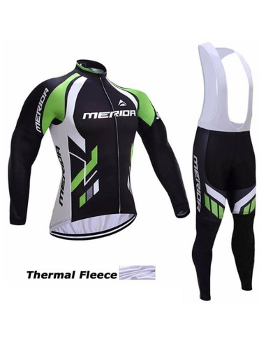 Ropa de ciclismo térmica Merida con tirantes para mantenerte cómodo y fresco