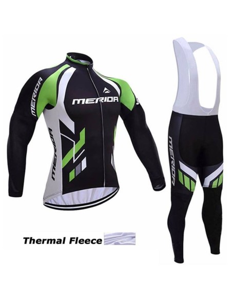 Ropa de ciclismo térmica Merida con tirantes para mantenerte cómodo y fresco