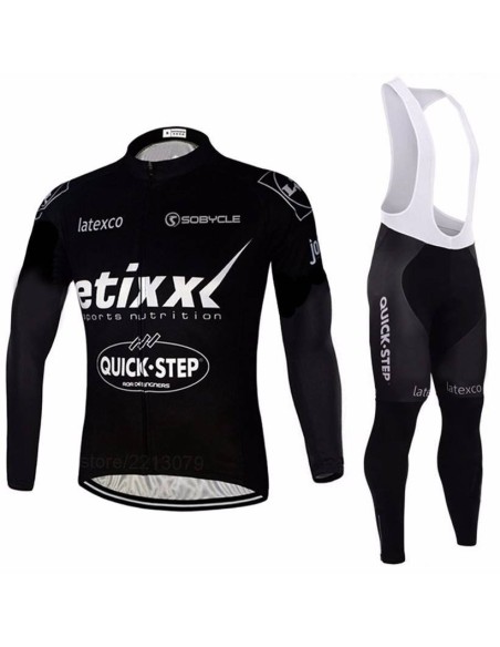 Ropa térmica de ciclismo Etixx Quick Step para estar cómodo y a la moda