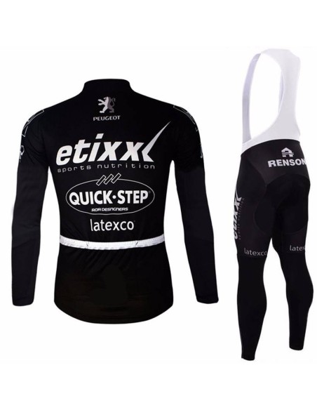 Ropa térmica de ciclismo Etixx Quick Step para estar cómodo y a la moda