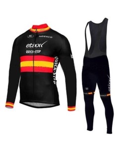 Ropa térmica de ciclismo Etixx Quick Step para mantenerte cómodo y seco