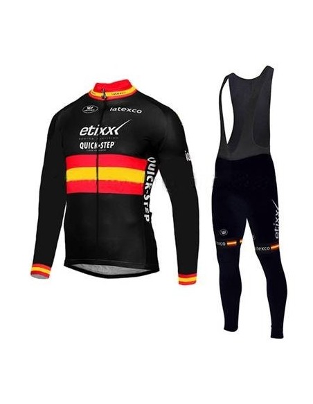 Ropa térmica de ciclismo Etixx Quick Step para mantenerte cómodo y seco
