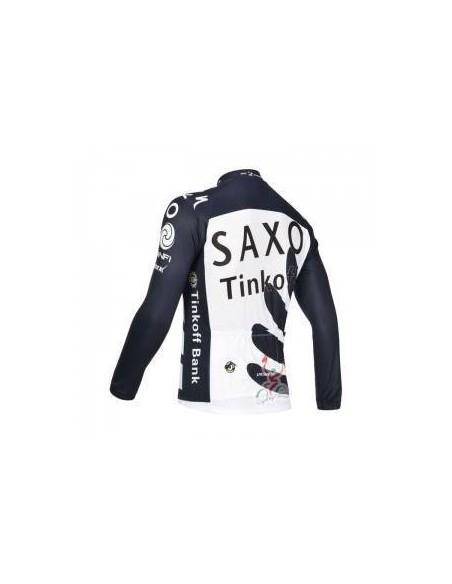 Ropa térmica Saxo Bank para ciclistas que buscan comodidad y estilo