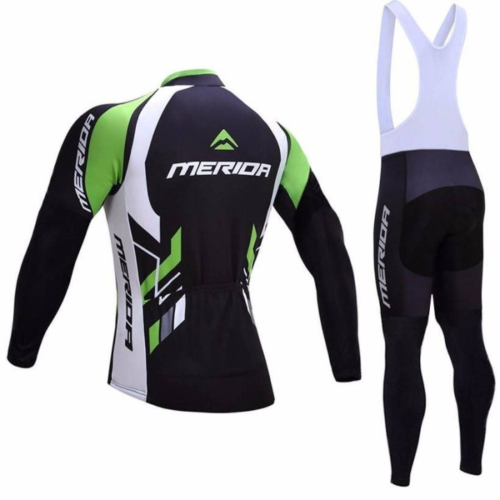 Conjunto de Ropa de Ciclismo Larga Merida: Comodidad y Estilo para tus Entrenamientos