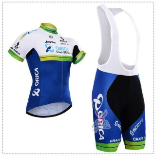 Conjunto de ciclismo corto Orica GreenEdge para un verano fresco y cómodo