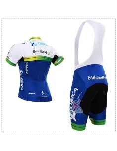 Conjunto de ciclismo corto Orica GreenEdge para un verano fresco y cómodo 2