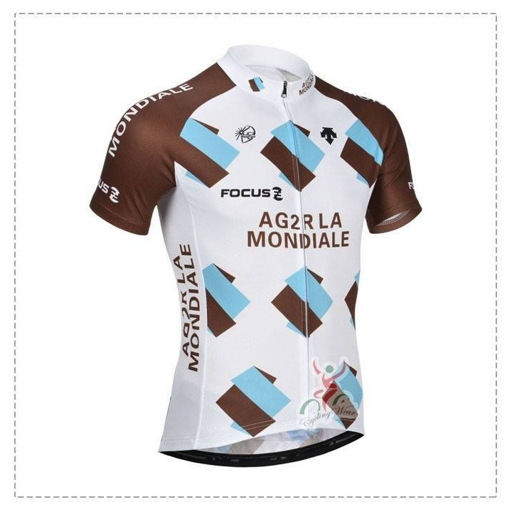 Maillot Ciclista Corto Agr2: comodidad y frescura para tus rutas