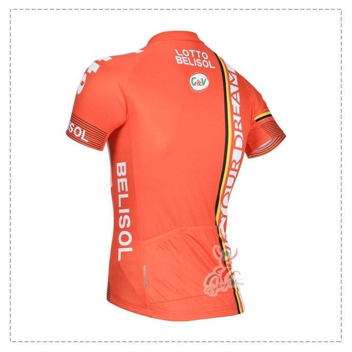 Maillot Ciclista Corto Lotto: comodidad y frescura para tus rutas