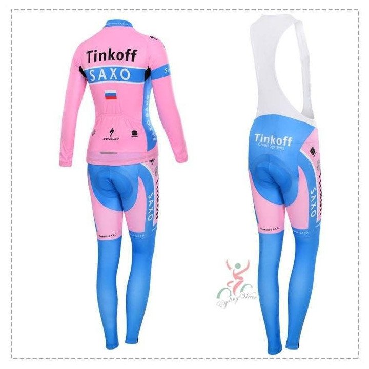 Ropa térmica de ciclismo para mujeres Saxo Bank: comodidad y estilo en cada pedaleada