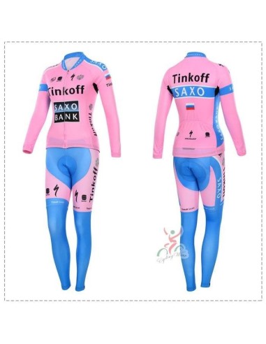 Ropa térmica de ciclismo para mujeres Saxo Bank: comodidad y estilo en cada pedaleada