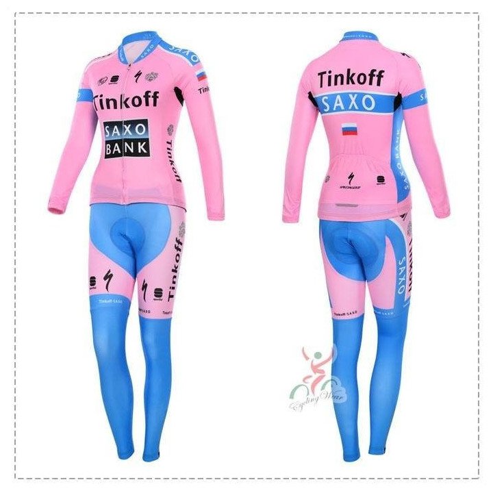 Ropa térmica de ciclismo para mujeres Saxo Bank: comodidad y estilo en cada pedaleada