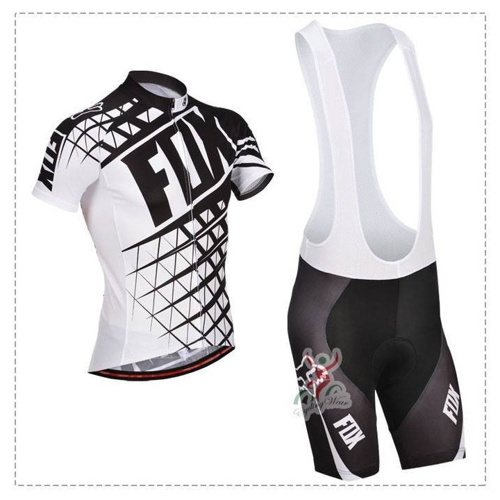 Conjunto corto de ciclismo Fox para un verano cómodo y fresco