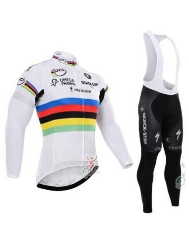 Ropa de ciclismo térmica Quick Step UCI: comodidad y calidad para tus entrenamientos