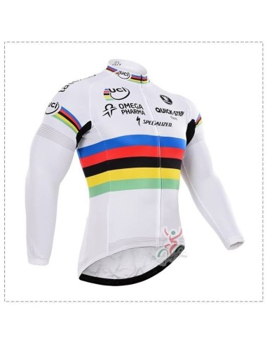 Ropa de ciclismo térmica Quick Step UCI: comodidad y calidad para tus entrenamientos