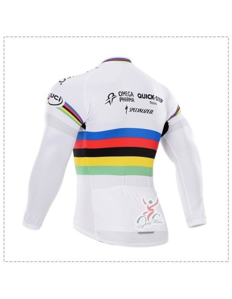 Ropa de ciclismo térmica Quick Step UCI: comodidad y calidad para tus entrenamientos