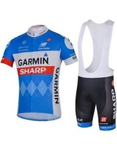 Conjunto de ciclismo corto Garmin para el verano, comodidad y estilo en tus rutas