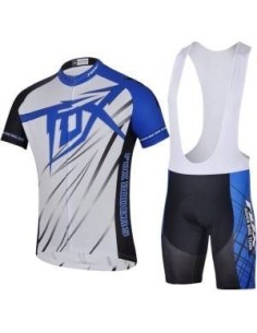 Conjunto corto de ciclismo Fox para el verano, comodidad y estilo en cada pedaleada